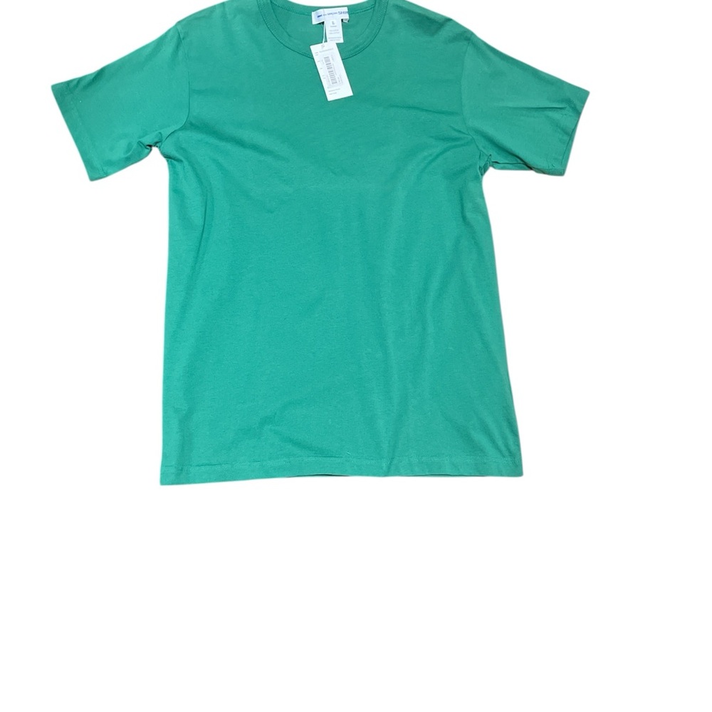 Comme de Garçon Green Crew Neck T-Shirt